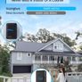 Cordless Electric Door Bell Chime Kit with 1500 ft Range, IP55 Weatherproof, 55 Chimes, 5-Level Volume and LED Indicator, Battery Included (Black) Image 2