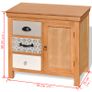 Sideboard 65x35x60 cm Solid Wood Eucalyptus Image 2