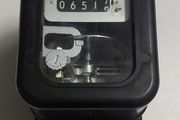Vintage meter reader