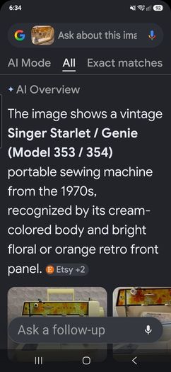 vintage singer sewing machine