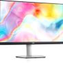 2x Monitor Dell 27" S2722qc + Stand Mds19 Image 2