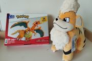 Pokemon Bundle  Charizard Set + Growlithe Plush