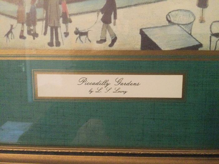 Art - L.S. Lowry Print.( Reduced)