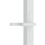 Interior Door 76x201.5 cm White ESG Glass and Aluminium Image 4