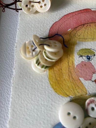 buttons - vintage selection