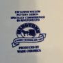Ringtons Wade Willow Pattern Dinner Plate Image 2