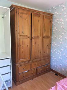 Scrap wood - pine wardrobe