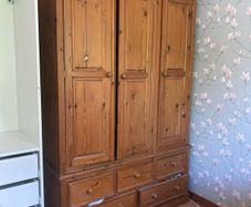 Scrap wood - pine wardrobe