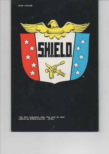 Nick Fury Vs. Shield #2 Into The Depths 1988 Marvel Copper Age Comic