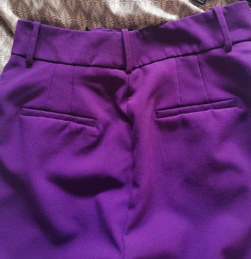 Purple trousers, Zara. L.