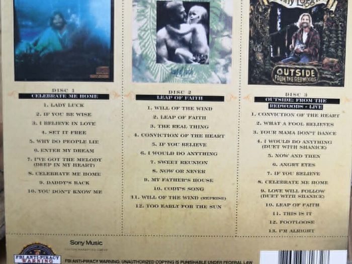 Kenny Loggins - Triple Feature (3 x CD)