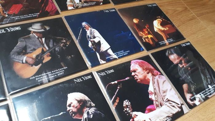 Collection of Neil Young Audio DVDs