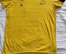 Vintage le Coq Sportif Renault Formula One Motor racing t-shirt size large in good condition Official Formula One Merchandise FREE STANDARD POSTAGE INCLUDED