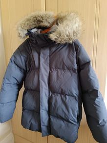Zara feather and down puffer