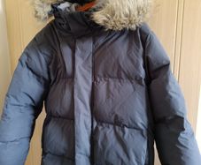Zara feather and down puffer