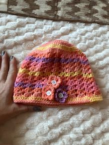 Handmade crochet hat