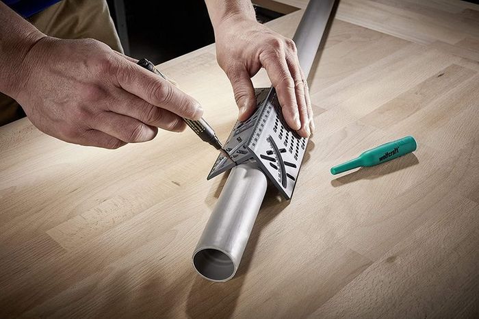 Mitre Angle, Grey, 150 x 275 x 66 mm