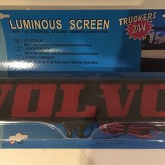 24 volt Volvo windscreen sign