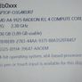HP 15.6 inch Laptop, Model 15-db0043na,  AMD A4-9125 Radeon R3, 4 Compute Cores 2C + 2G, 2.3GHz, 4GB Ram, 1 Terrabyte Hdd, Windows 10, Microsoft Edge, Chrome and VLC Image 2