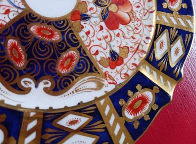 1870- 1876/ Davenport, Longport, Staffordshire, porcelain Imari ,sideplates