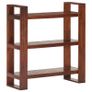 Book Cabinet Honey Brown 84x30x90 cm Solid Acacia Wood Image 4