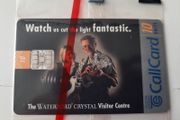 Mint Waterford crystal call card in wrapping