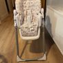Adjustable baby high chair with rainbow pattern Image 2