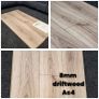 Driftwood laminated click flooring Image 4