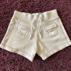 Adams Kids White Shorts