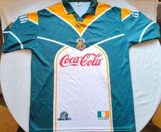 Rare 2001/02 Ireland GAA 'International Rules Series' Home Jersey Size L Adults
