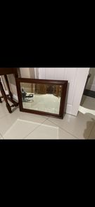 mahogany hall table and mirror