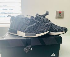 adidas NMD_R1 Glitch Camo Grey / Black (Size UK 8 / EU 42)