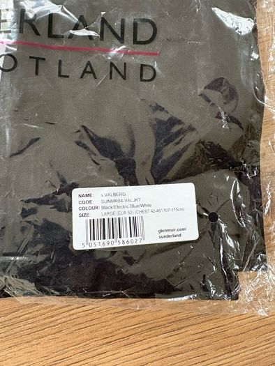 Sunderland Waterproof Jacket + Footjoy Glove