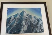 Original painting mountain