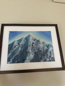 Original painting mountain