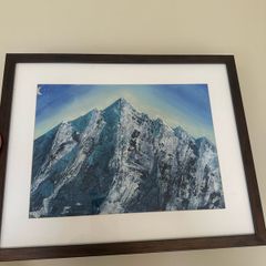 Original painting mountain