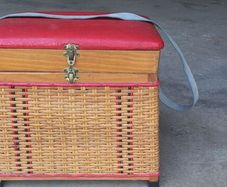 Vintage Fishing seat box seat