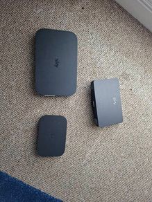 sky box and routers