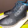 Toms Black Leather Boots Image 2