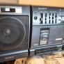 From 1986 SONY CFS-W350L Stereo Radio Double Cassette Recorder, working perfect. Image 2