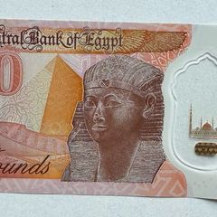 Egypt 10 Pounds Polymer Banknote