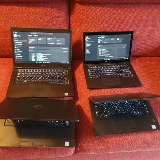 4 Laptops Dell Latitude NO RAM NO SSD