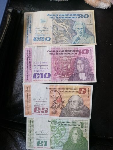 Ireland Series B Banknotes