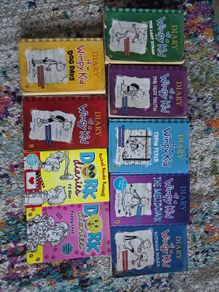diary of a wimpy kid dork diaries books