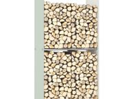 main image for ad Firewood Rack White 80x35x160 cm Glass