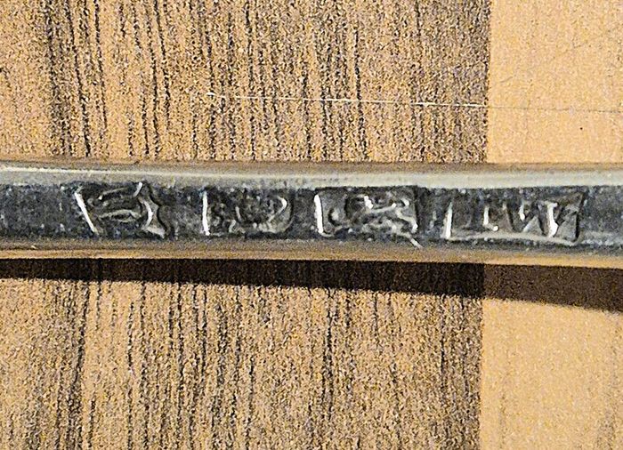 Dated 1775. Sterling Silver Berry Spoon. Thomas Wallis I.