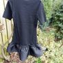 F & M ladies knee length fitted dress, with flared skirt, Size M Image 2