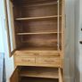 Solid oak display cabinet/ dresser Image 3