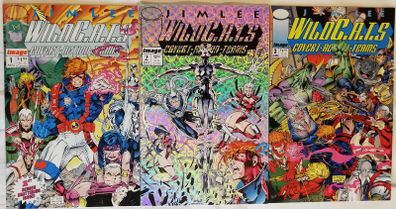 WildC.A.T.S. : Covert Action Teams #'s 1-6 & 8-10 (Jim Lee - 1992-1994)