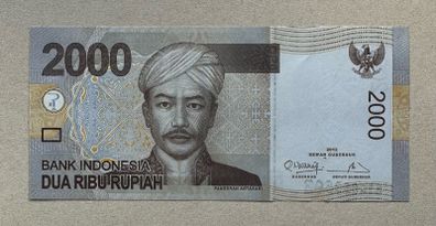 Indonesia 2000 Rupiah 2012 Banknote